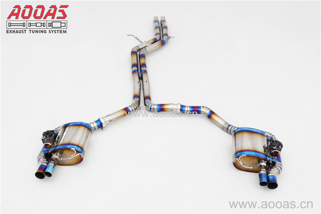 Audi RS7 Titanium / Valvetronic Catback System